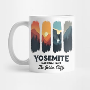 Yosemite – The Golden Cliffs Design Mug